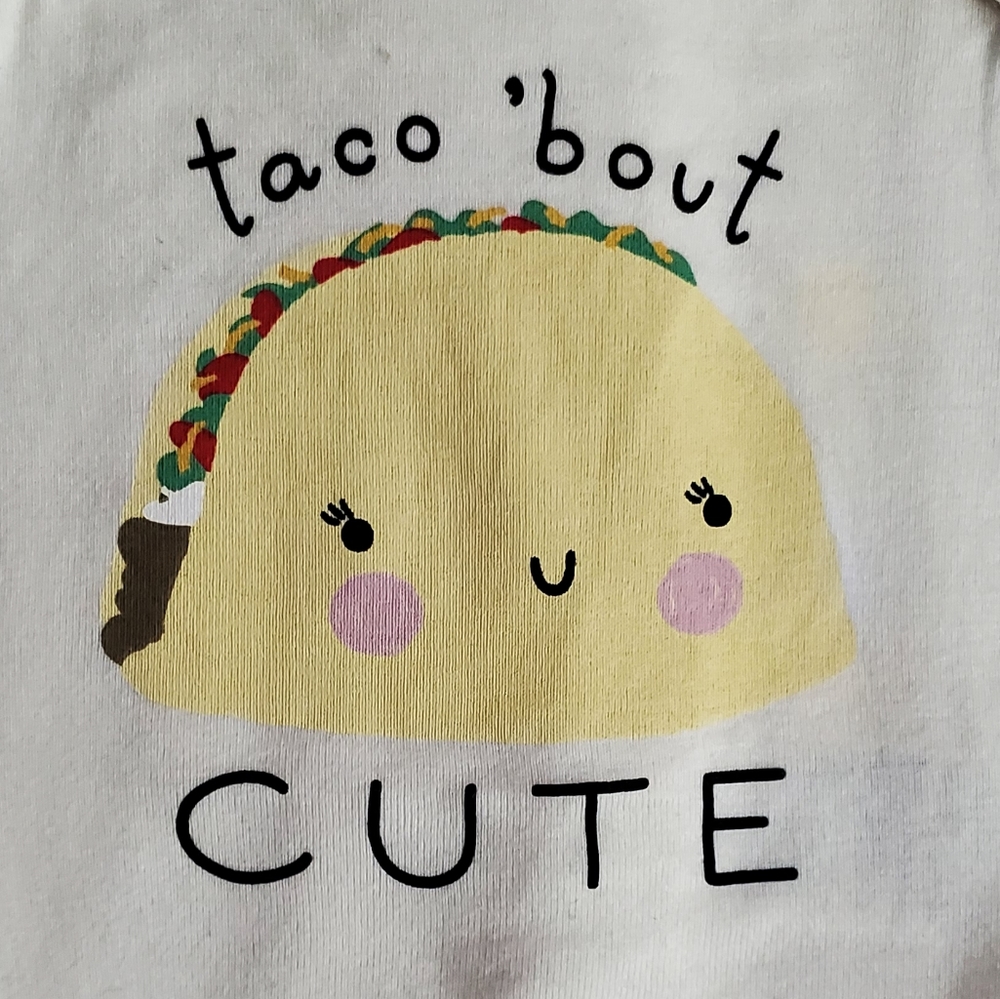 Graphic Taco Onesie